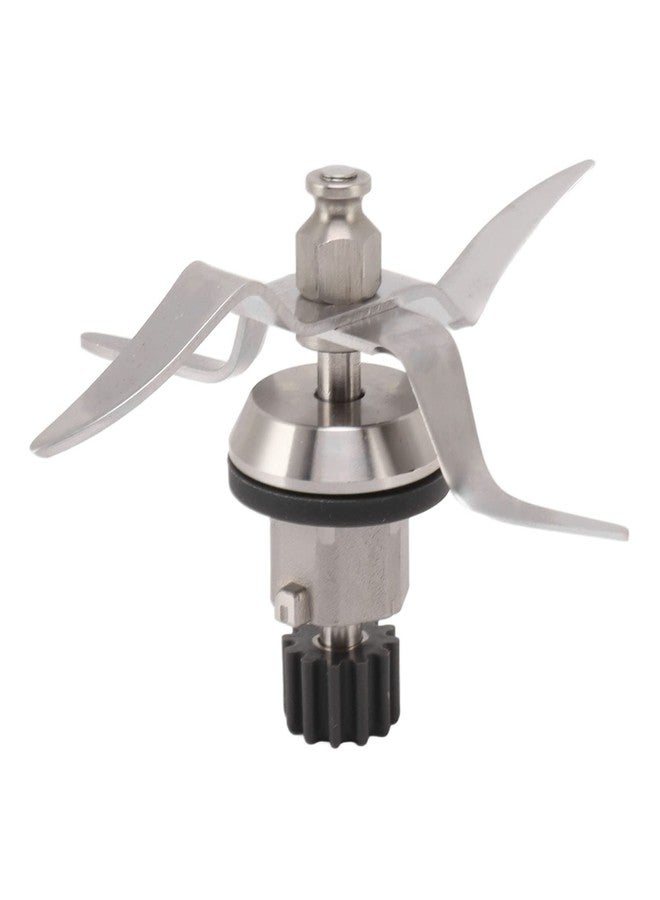 Topyond Stainless Steel Blender Blade 12 Teeth Easy to Clean for Monsieur Cuisine Connect 1.0 Rustproof Blender Replacement Parts Kitchenaid Blender Replacement Parts - Image 1